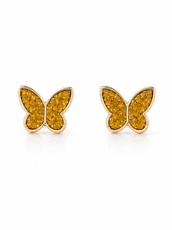 Jewelry - Brand New Butterfly Stud Earrings